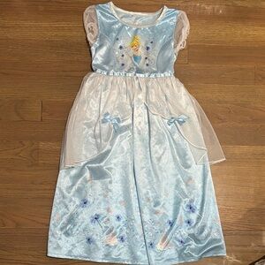 Disney Blue and White Princess Nightgown